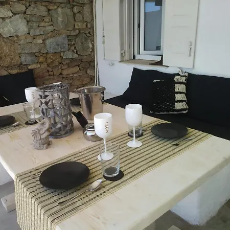 Pequena Casa Cerca De Mikonos Ciudad Lägenhet *
